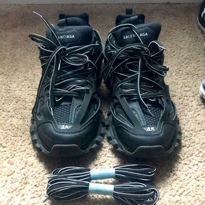 Balenciaga track runners size 45 black